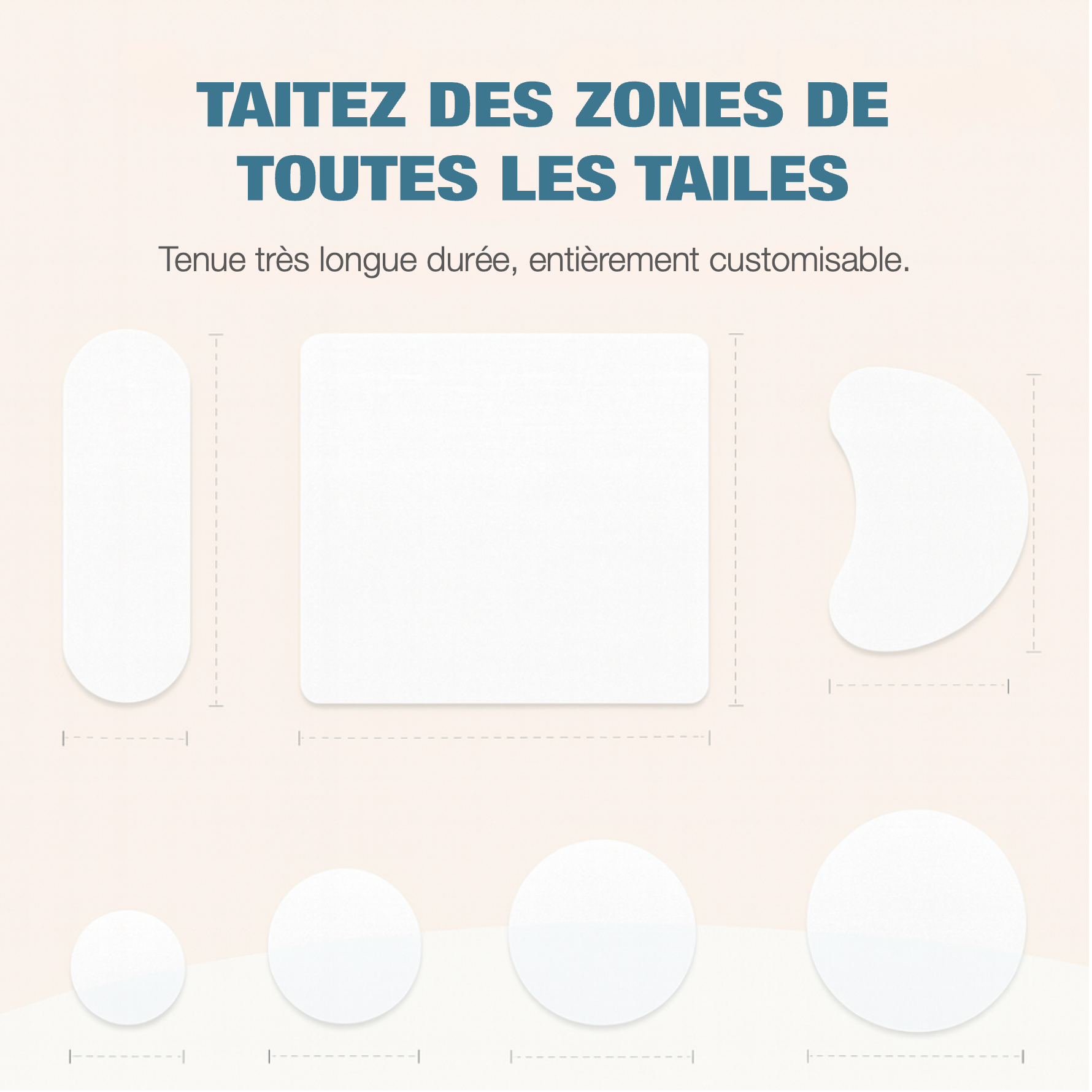 DERMTAPE® - Patch hydrocolloïde anti-acné en rouleau